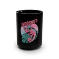 Retro Chameleon Coffee Mug | 80s Vaporwave Desk Accessory (15oz)