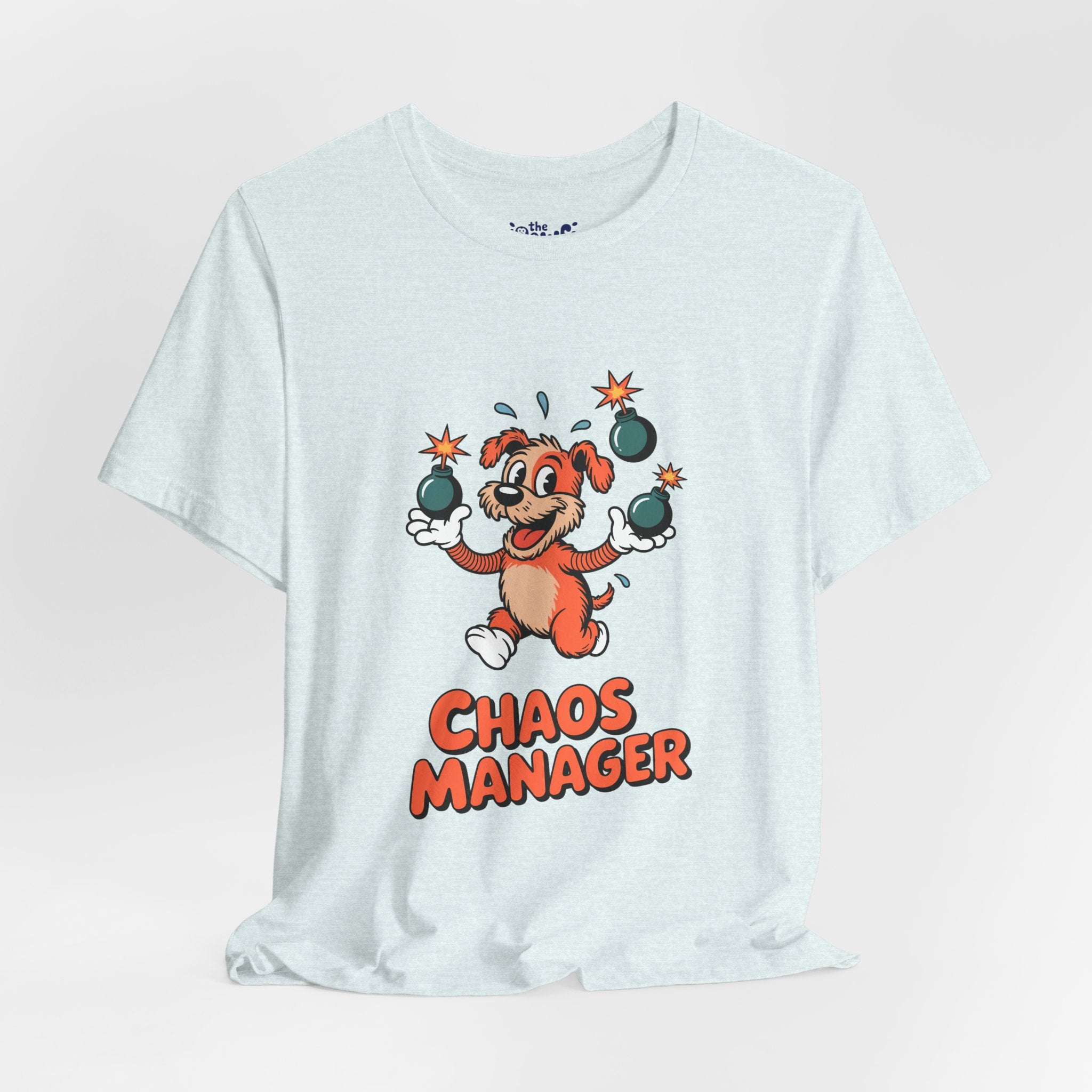 Chaos Manager Graphic T-Shirt | Vintage Rubber Hose Cartoon Apparel
