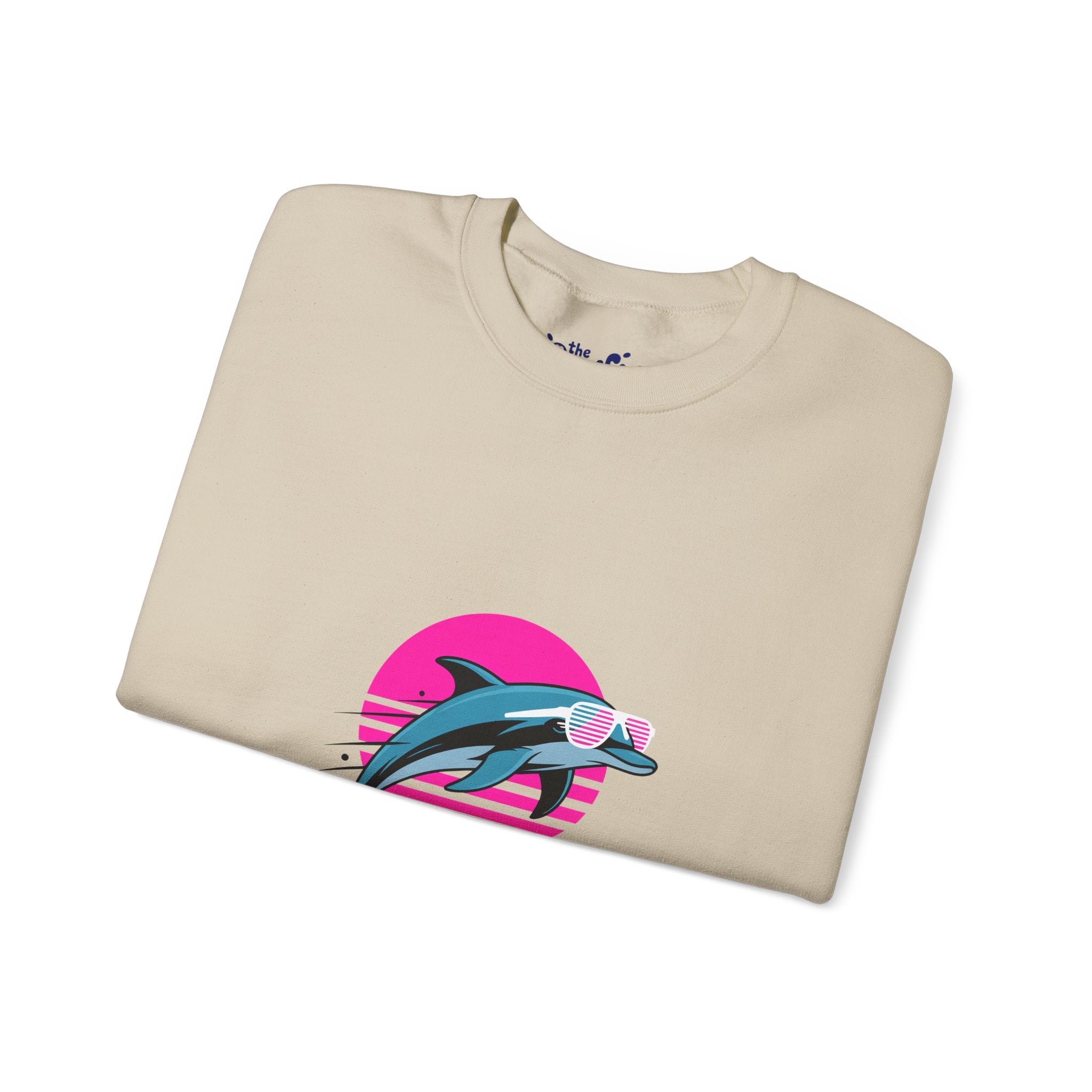 Neon Drifter Outrun Crewneck | 80s Velocity Series