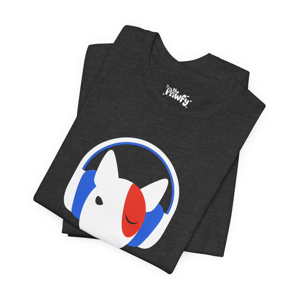 Sonic Bull Terrier Graphic T-Shirt | Minimalist Designer Toy Streetwear