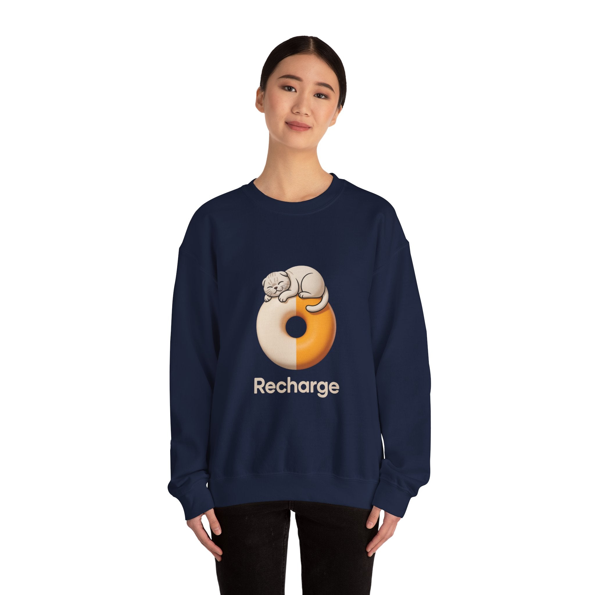 Recharge 3D Donut Crewneck | The Vinyl Toy Capsule