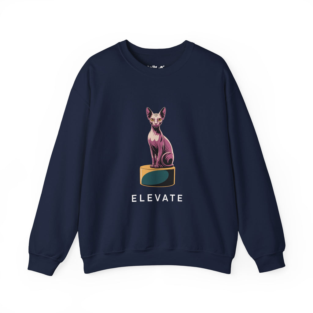 Elevate Sphynx Premium Crewneck | The Vinyl Toy Capsule