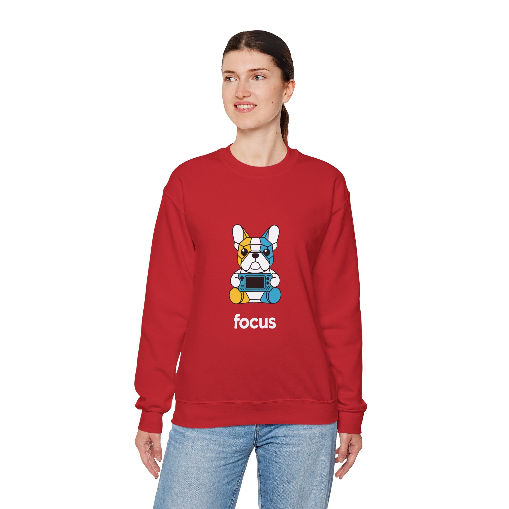 Focus Retro Gamer Crewneck | Vinyl Toy Capsule