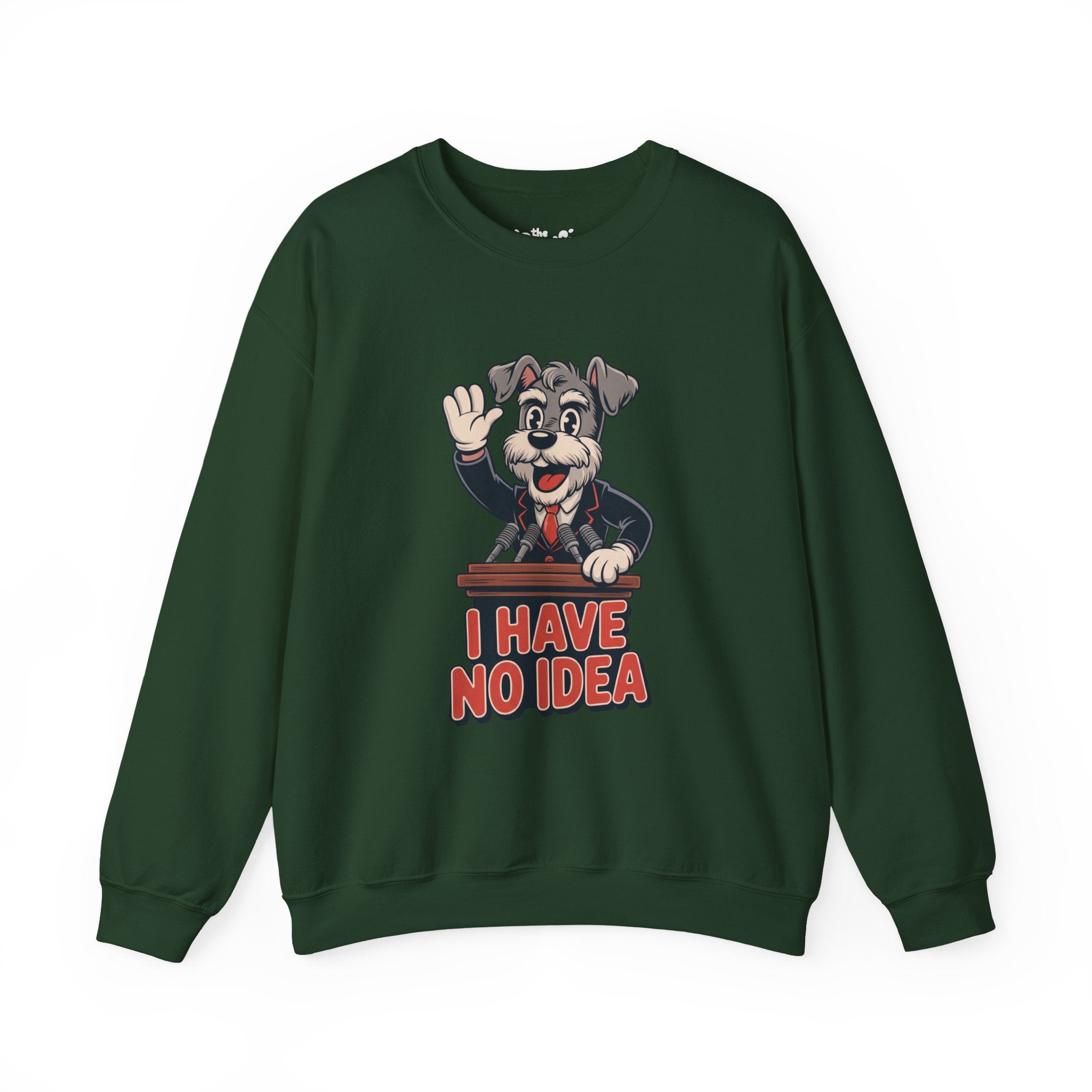 I Have No Idea Executive Crewneck | The Fake It Syndicate