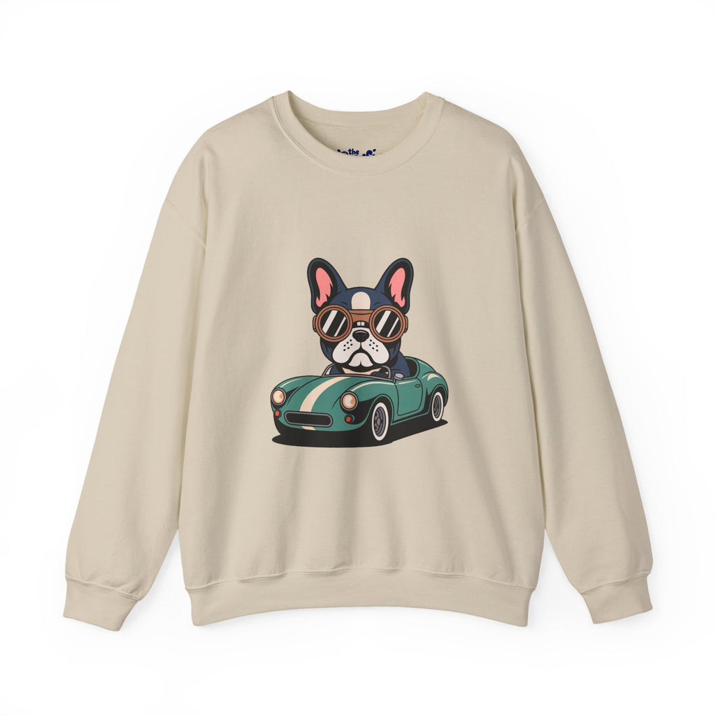 Syndicate Racer Frenchie Crewneck | Vintage Speed Series