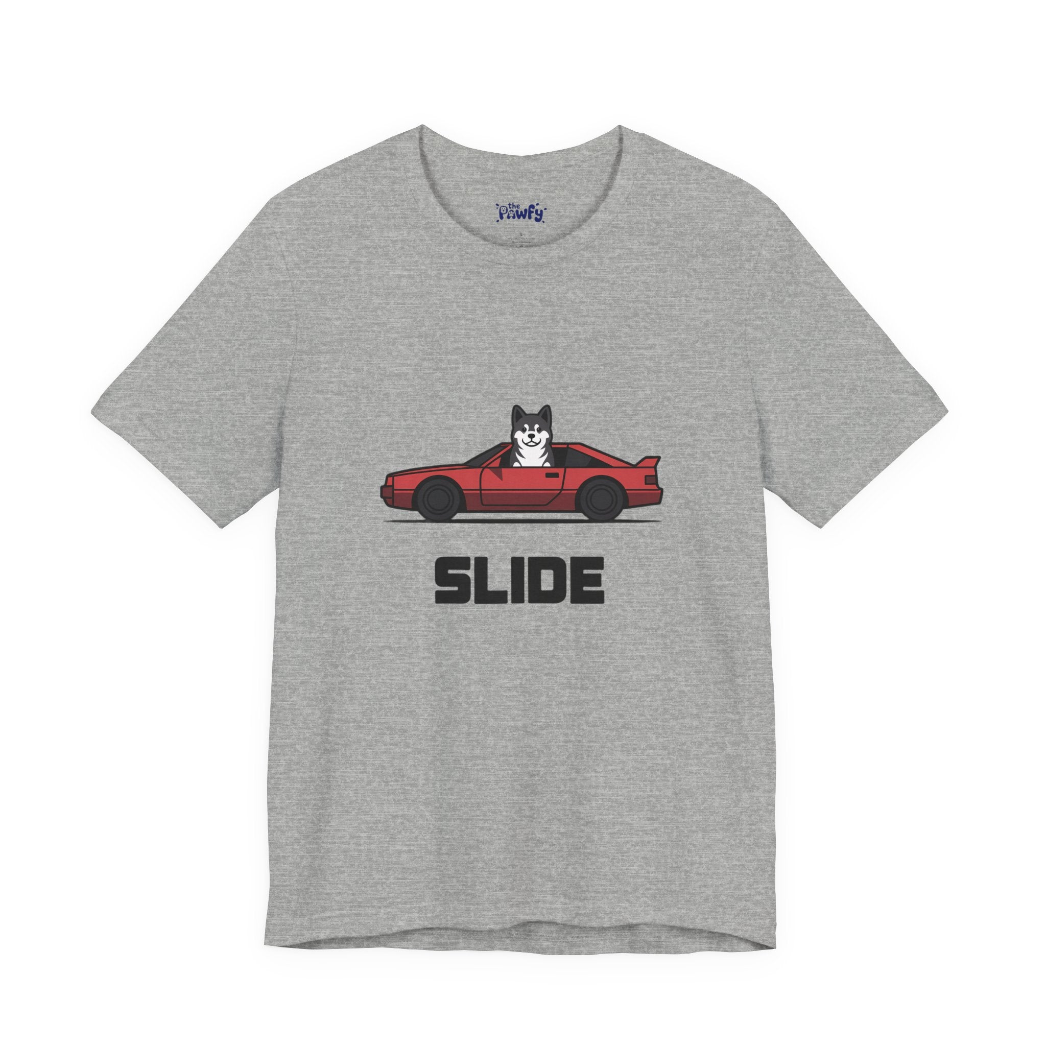 Slide Akita Graphic T-Shirt | JDM Streetwear Vector Graphic