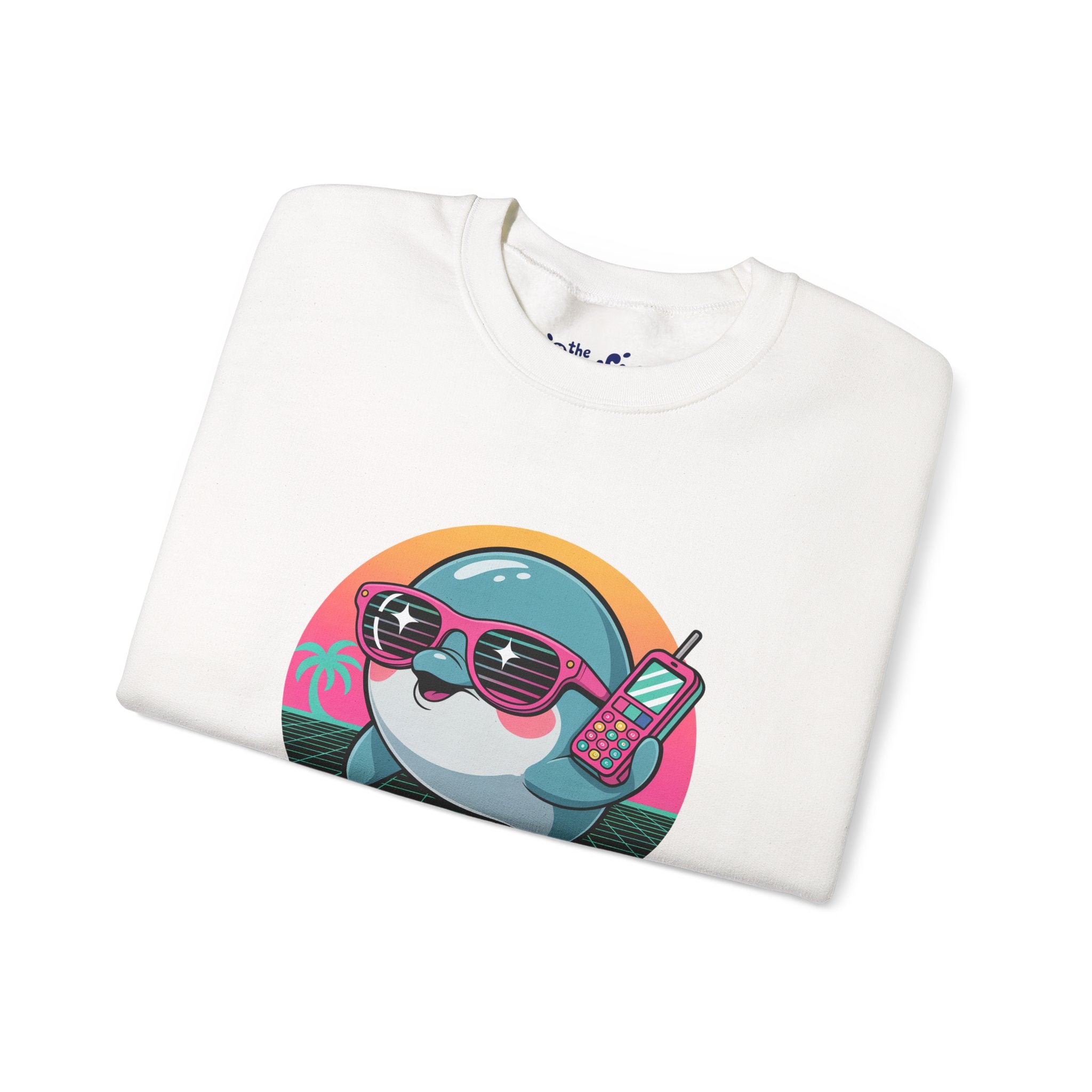 Coastal Operator Retro Brick Phone Crewneck | The Vice Collection