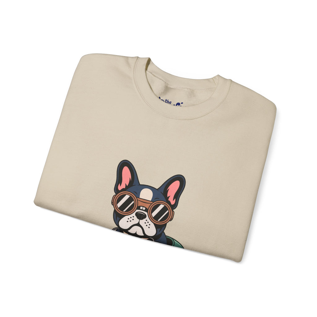 Syndicate Racer Frenchie Crewneck | Vintage Speed Series