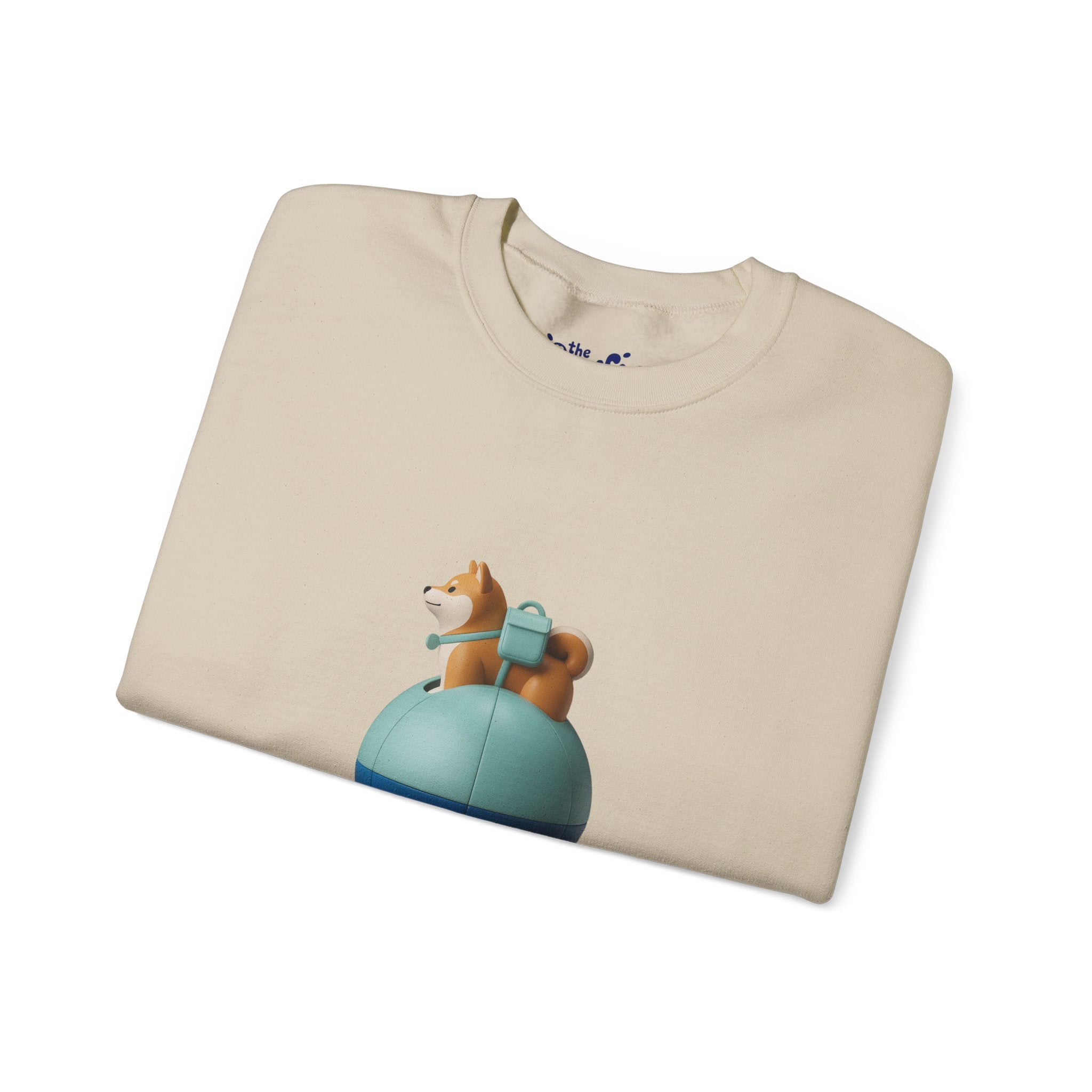 Anywhere Shiba 3D Crewneck | The Vinyl Toy Capsule