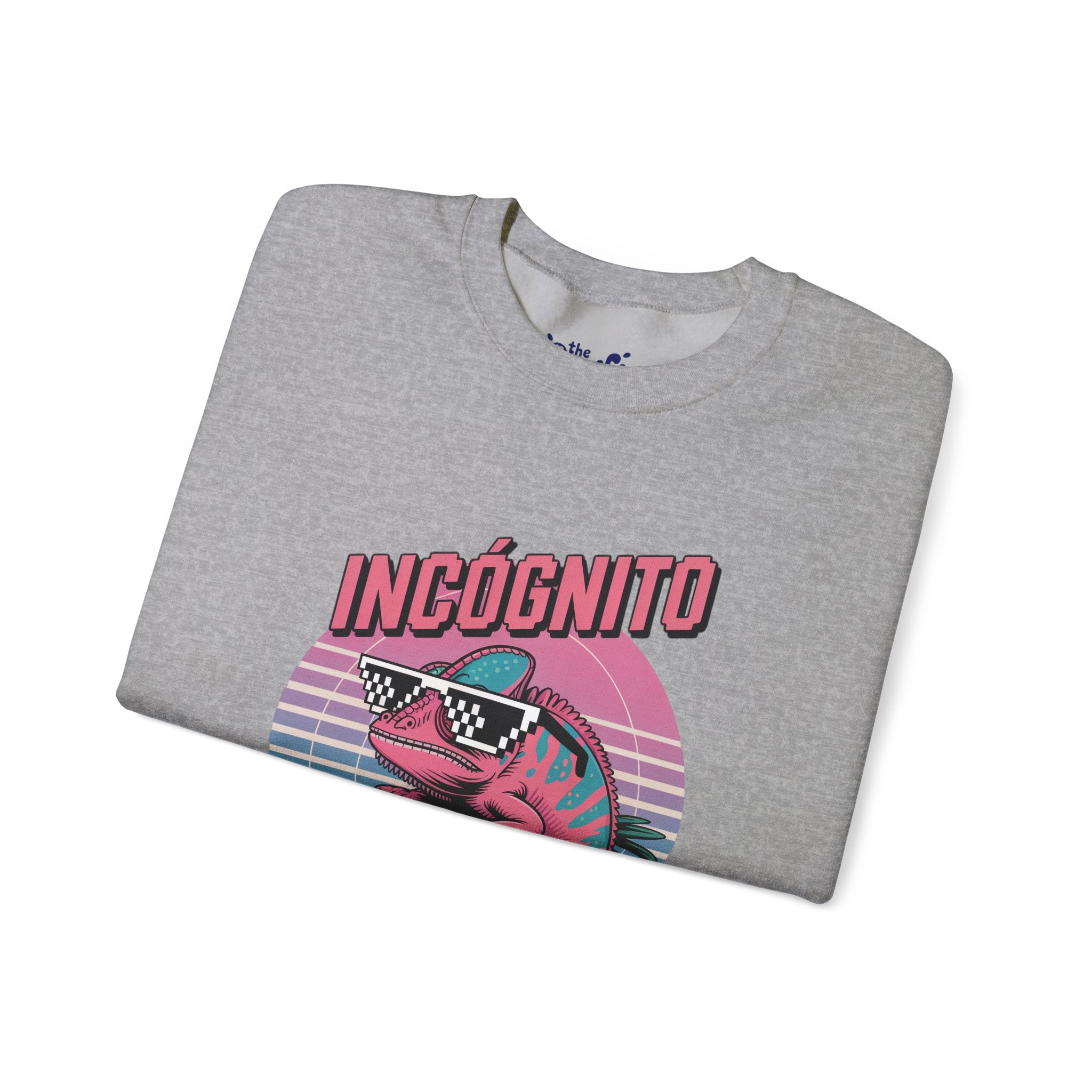 Incógnito Synthwave Covert Crewneck | The Vice Setup