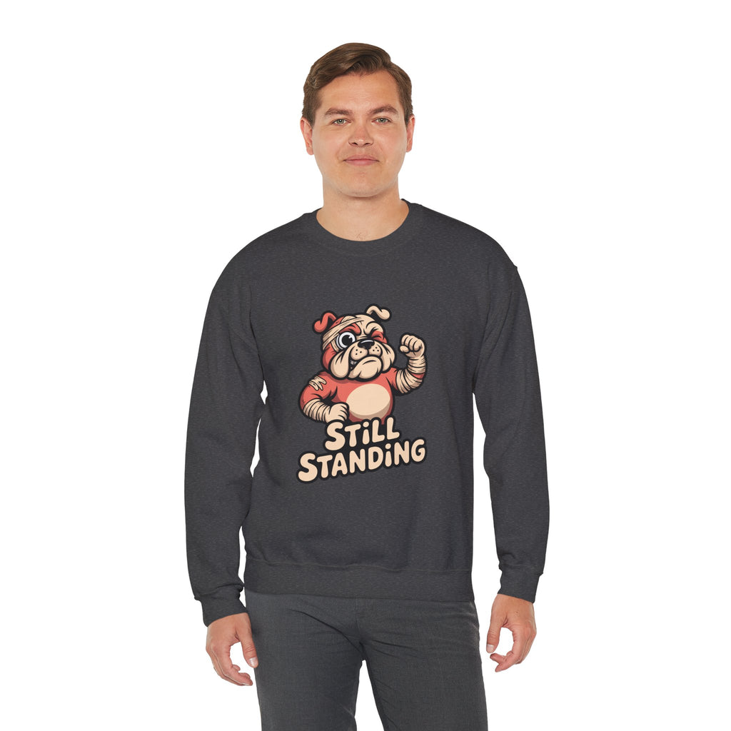 Still Standing Brawler Crewneck | Heavyweight Syndicate