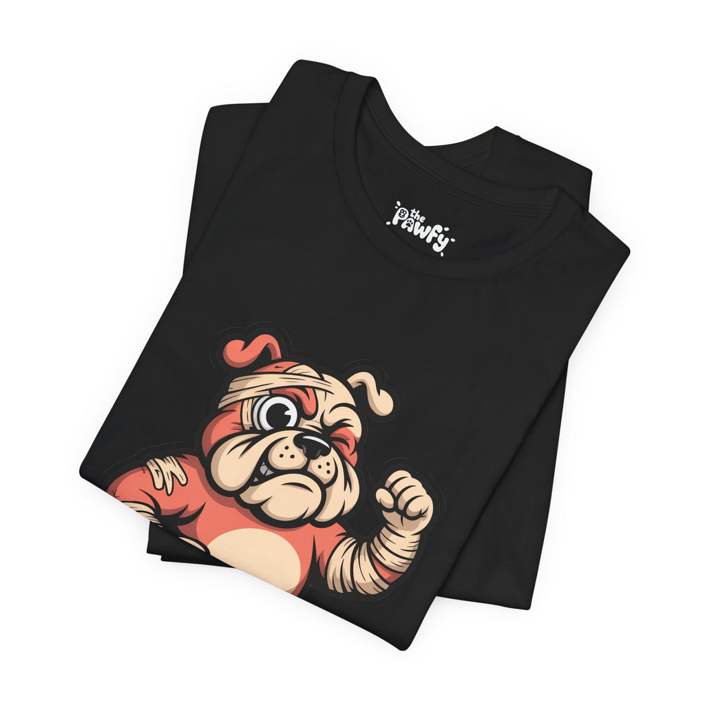 Still Standing Bulldog Graphic T-Shirt | Vintage Fighter Streetwear