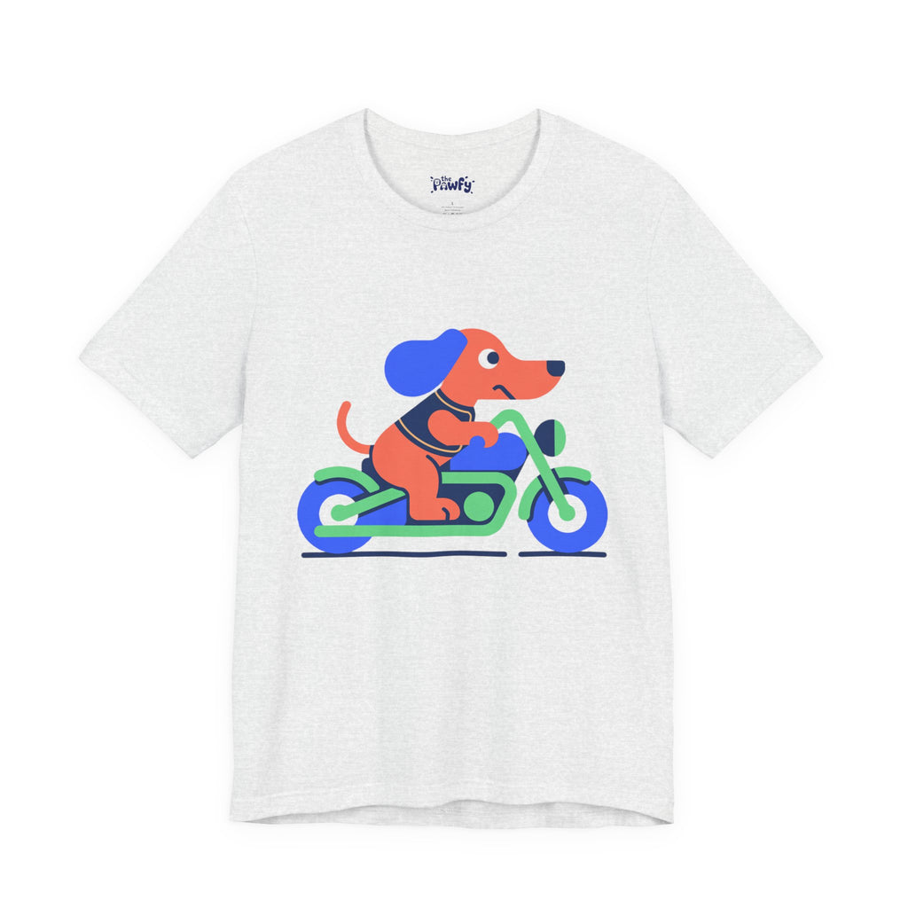 Low Rider Dachshund Graphic T-Shirt | Minimalist Vinyl Toy Streetwear