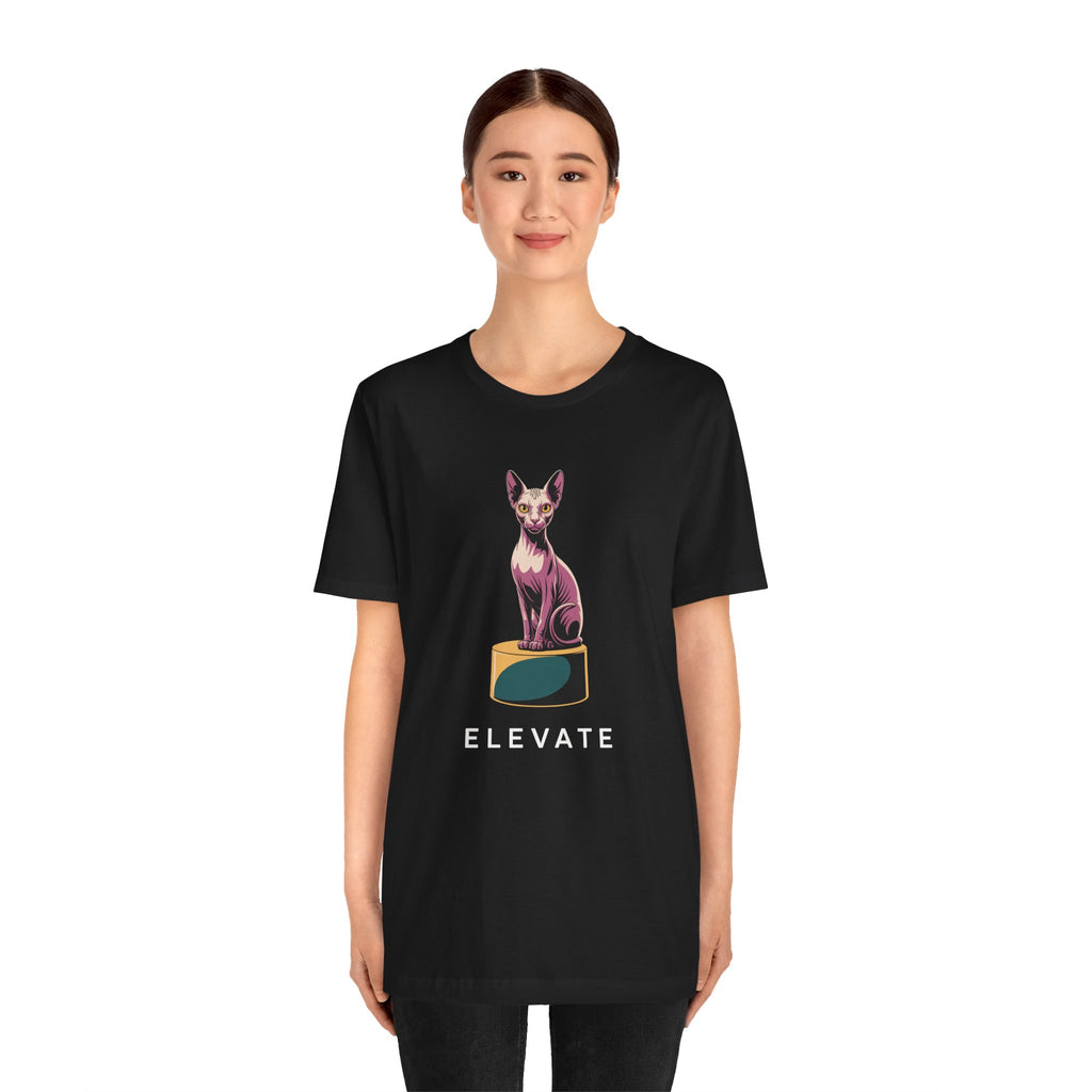 Elevate Sphynx Graphic T-Shirt | Premium Art Toy Streetwear