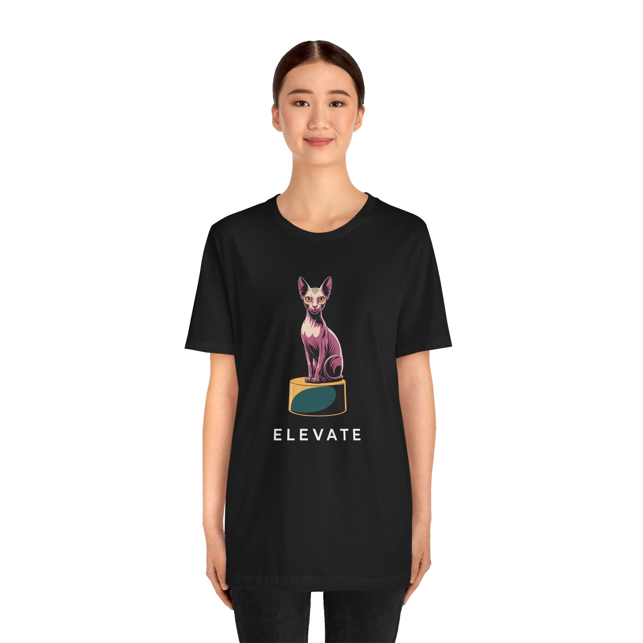 Elevate Sphynx Graphic T-Shirt | Premium Art Toy Streetwear
