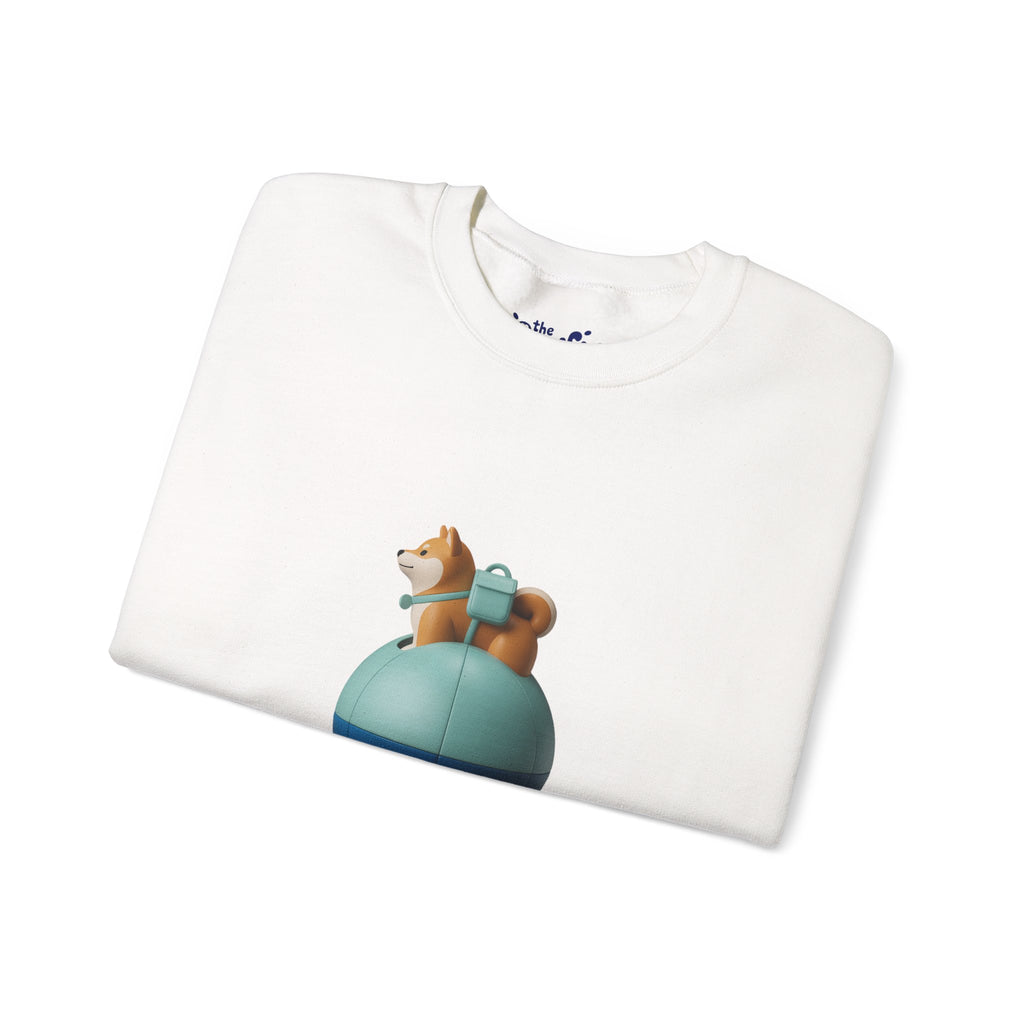 Anywhere Shiba 3D Crewneck | The Vinyl Toy Capsule