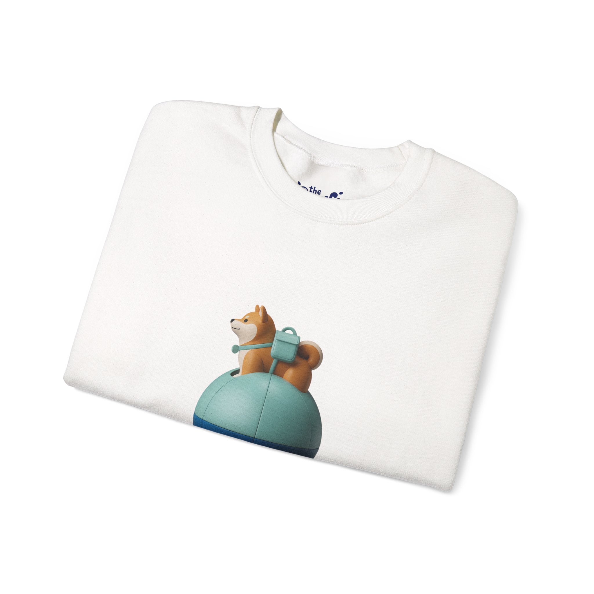 Anywhere Shiba 3D Crewneck | The Vinyl Toy Capsule