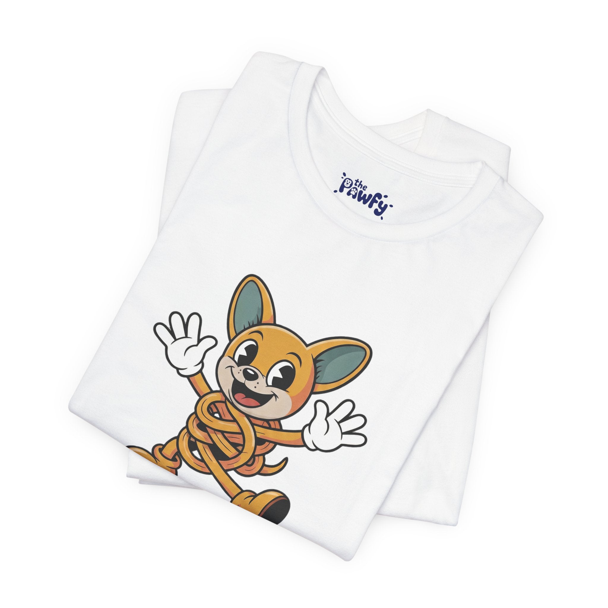 Stay Bendy Zen Chihuahua Graphic T-Shirt | Retro Rubber Hose Streetwear