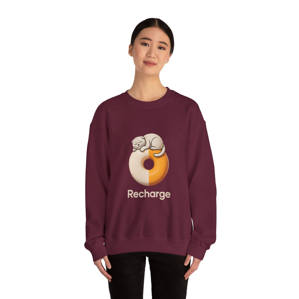 Recharge 3D Donut Crewneck | The Vinyl Toy Capsule