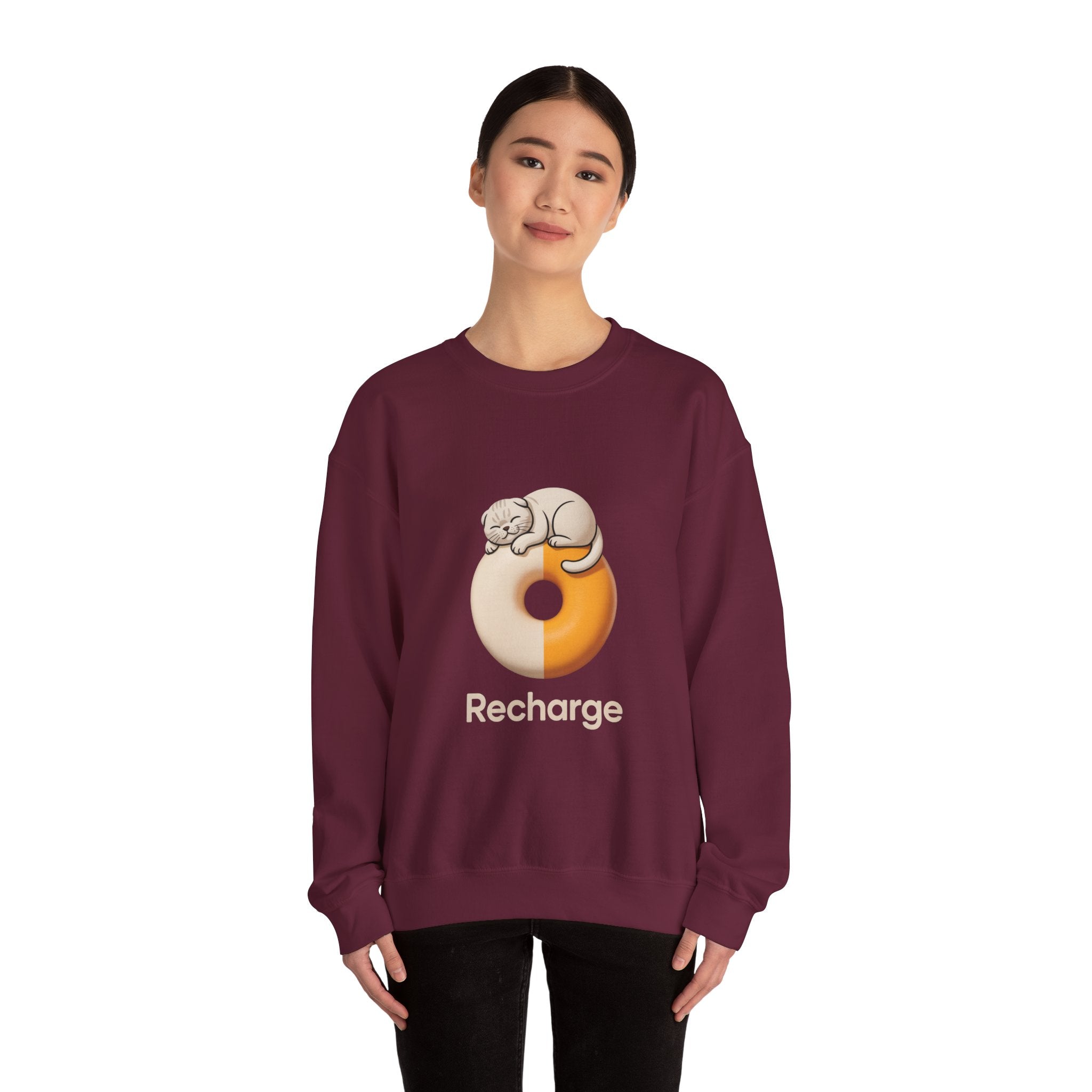 Recharge 3D Donut Crewneck | The Vinyl Toy Capsule