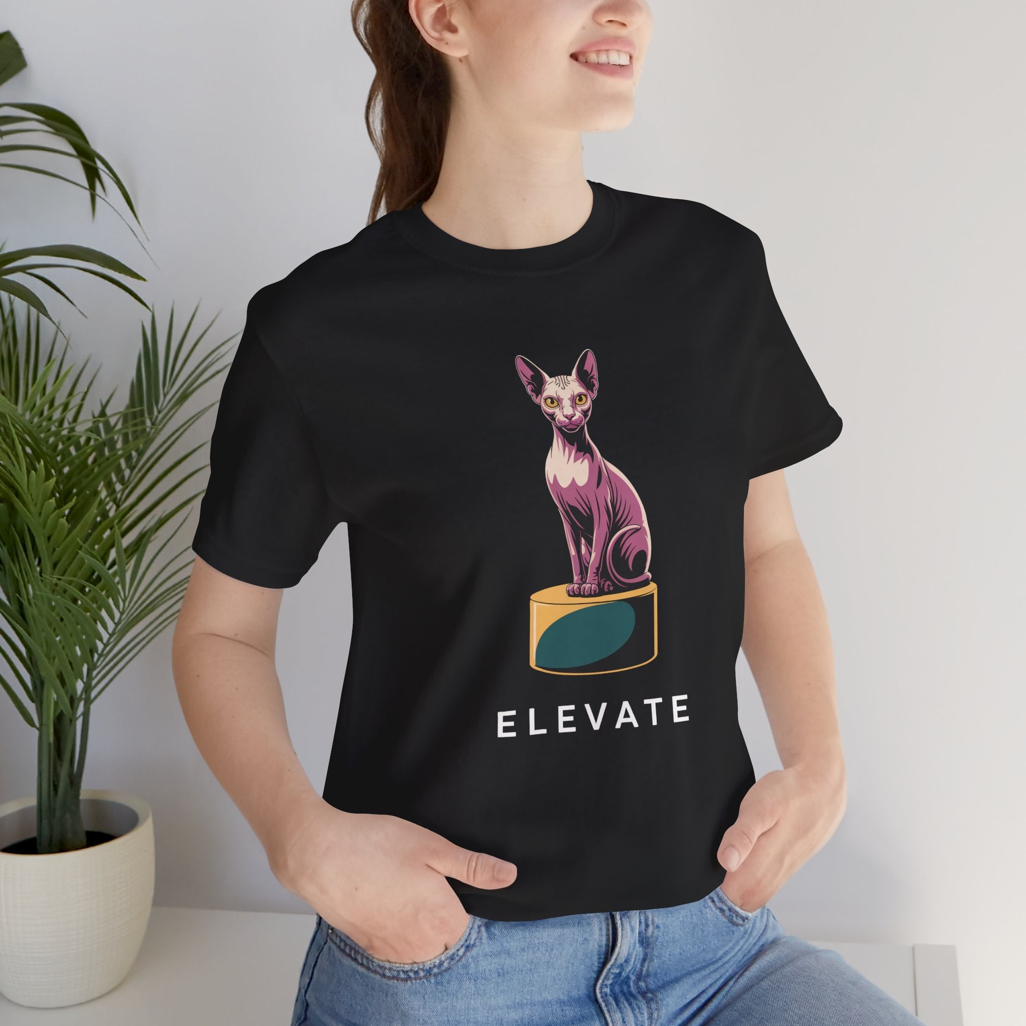 Elevate Sphynx Graphic T-Shirt | Premium Art Toy Streetwear