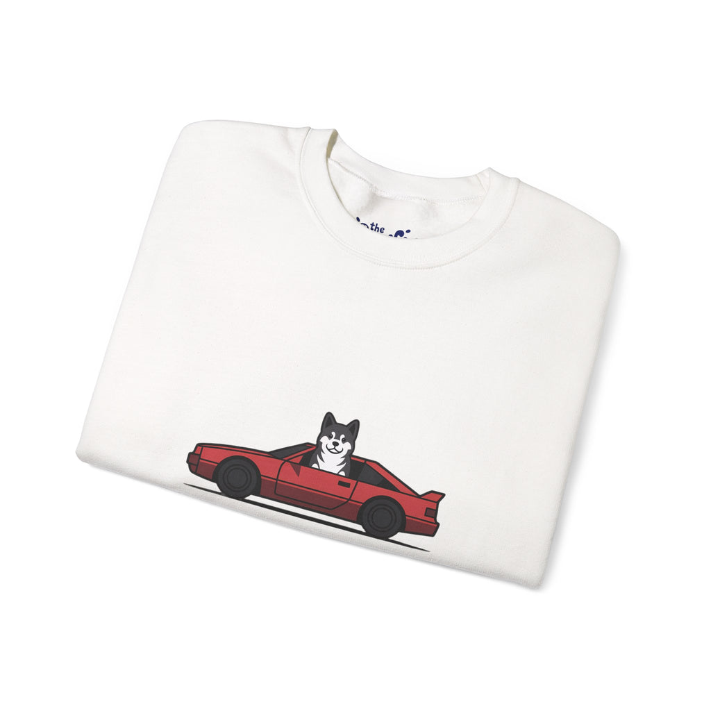 Slide Drift Car Crewneck | The Vinyl Toy Capsule