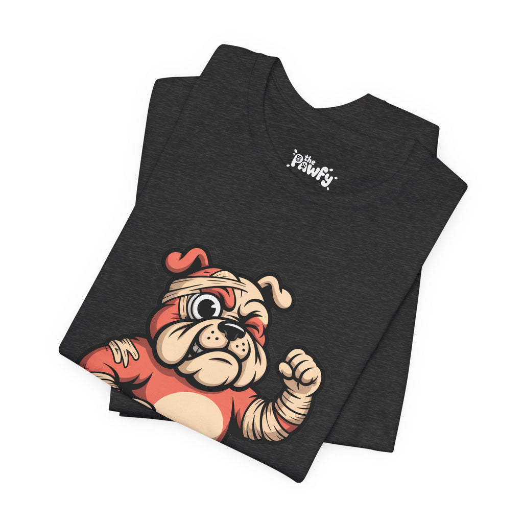 Still Standing Bulldog Graphic T-Shirt | Vintage Fighter Streetwear