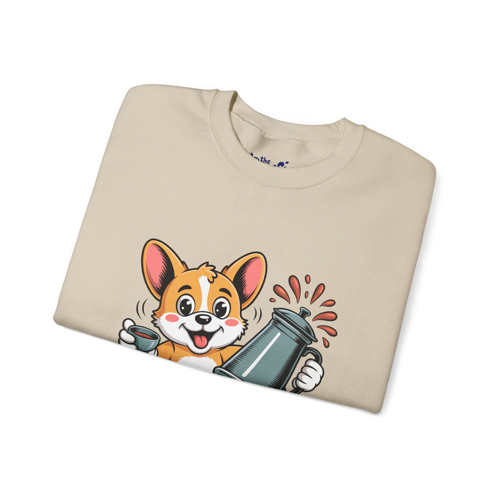 Perfectly Calm Caffeine Crewneck | Ink & Noodle Syndicate