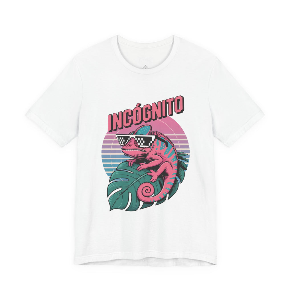 Incógnito Retro Chameleon Graphic T-Shirt | Synthwave Streetwear