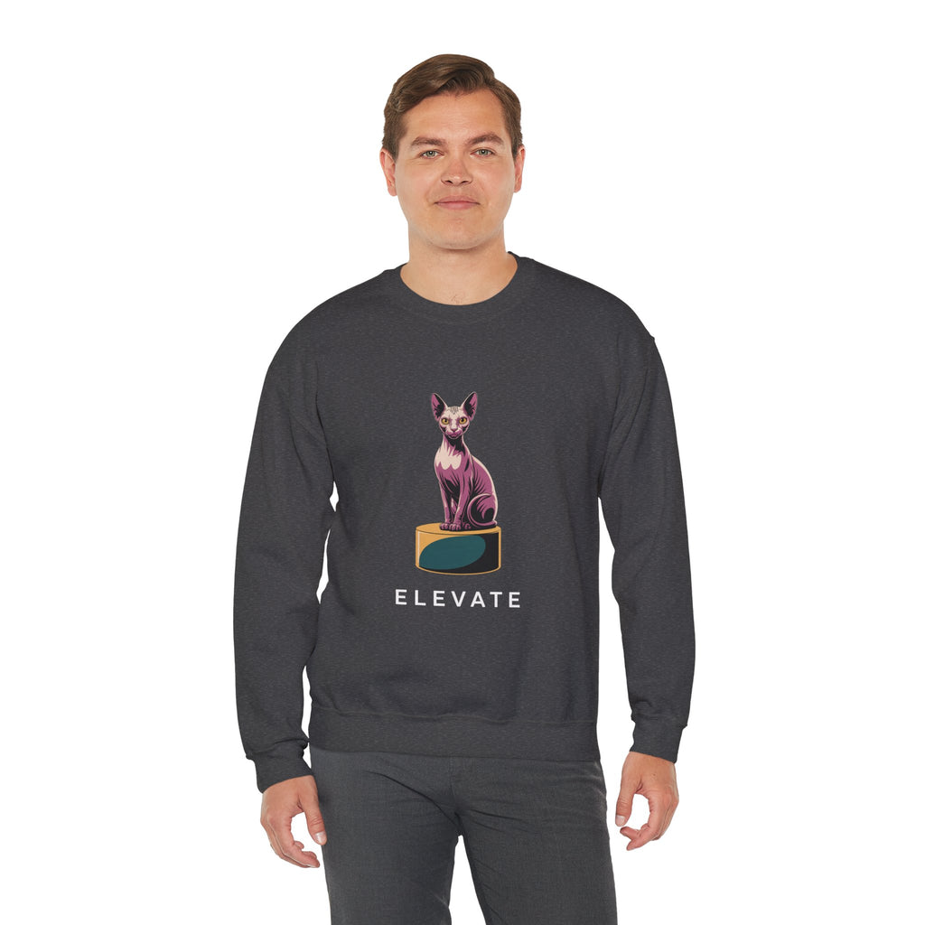 Elevate Sphynx Premium Crewneck | The Vinyl Toy Capsule