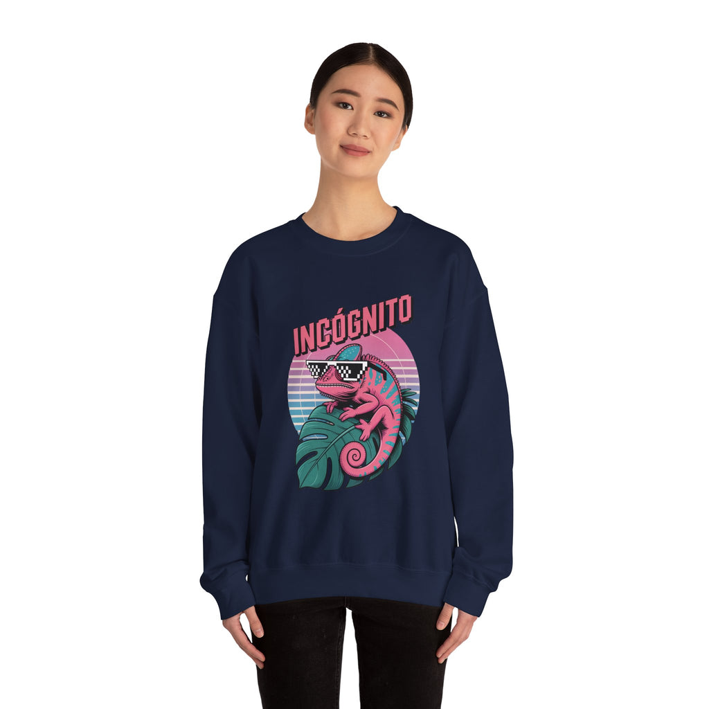 Incógnito Synthwave Covert Crewneck | The Vice Setup