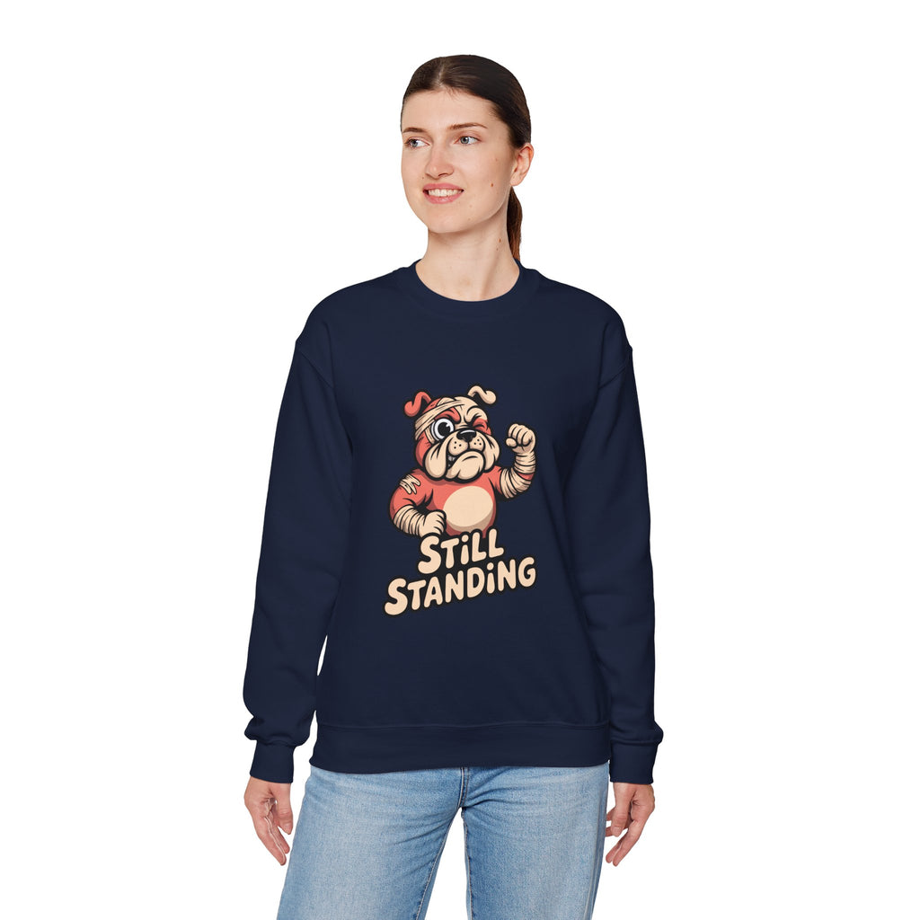 Still Standing Brawler Crewneck | Heavyweight Syndicate