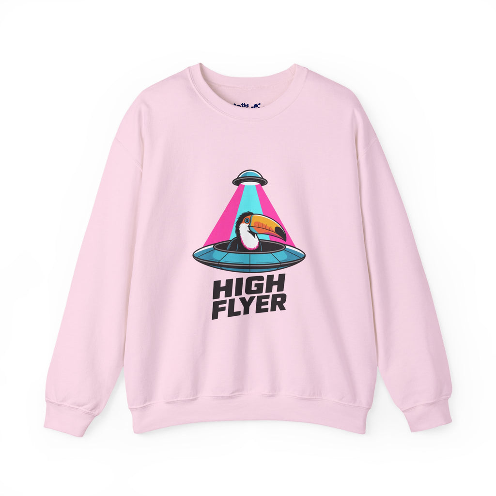 High Flyer UFO Premium Sweatshirt | Neon Sci-Fi Capsule