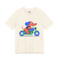 Low Rider Dachshund Graphic T-Shirt | Minimalist Vinyl Toy Streetwear