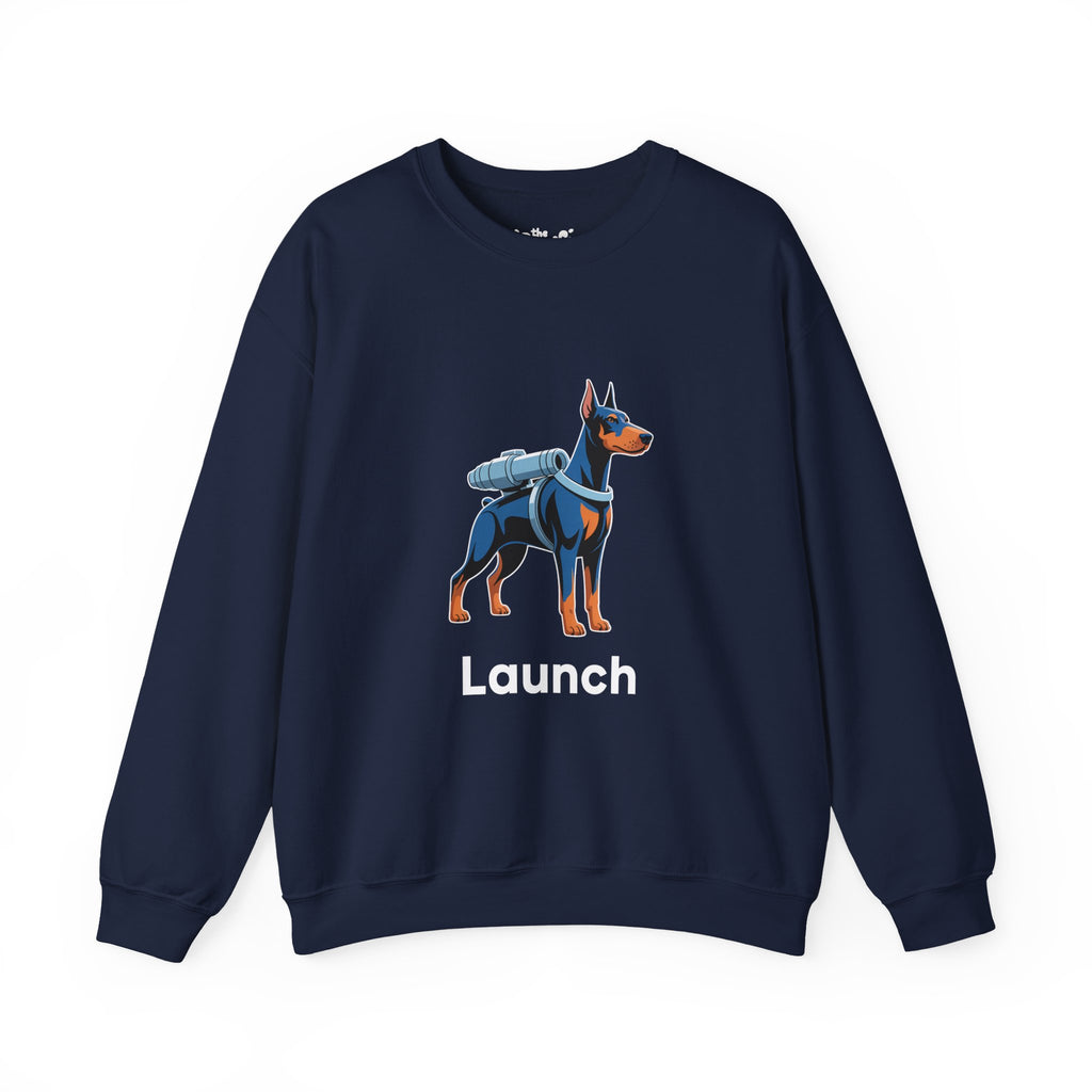 Launch Doberman Jetpack Crewneck | The Vinyl Toy Capsule