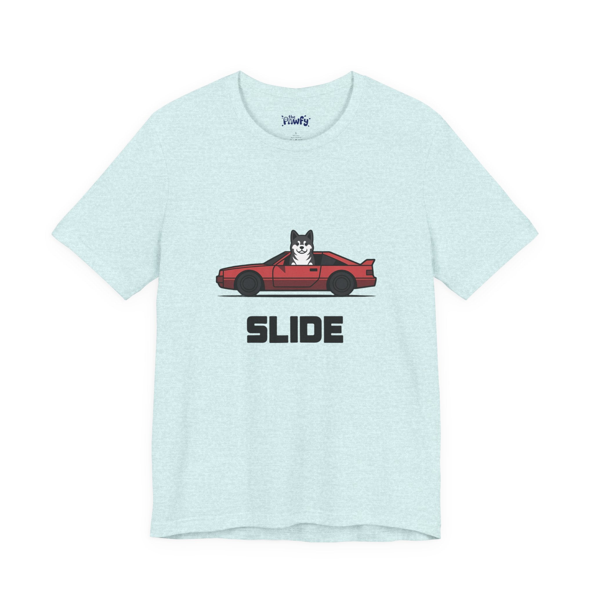 Slide Akita Graphic T-Shirt | JDM Streetwear Vector Graphic