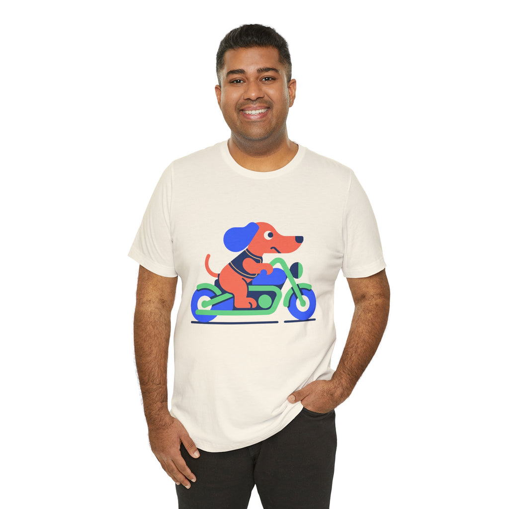 Low Rider Dachshund Graphic T-Shirt | Minimalist Vinyl Toy Streetwear