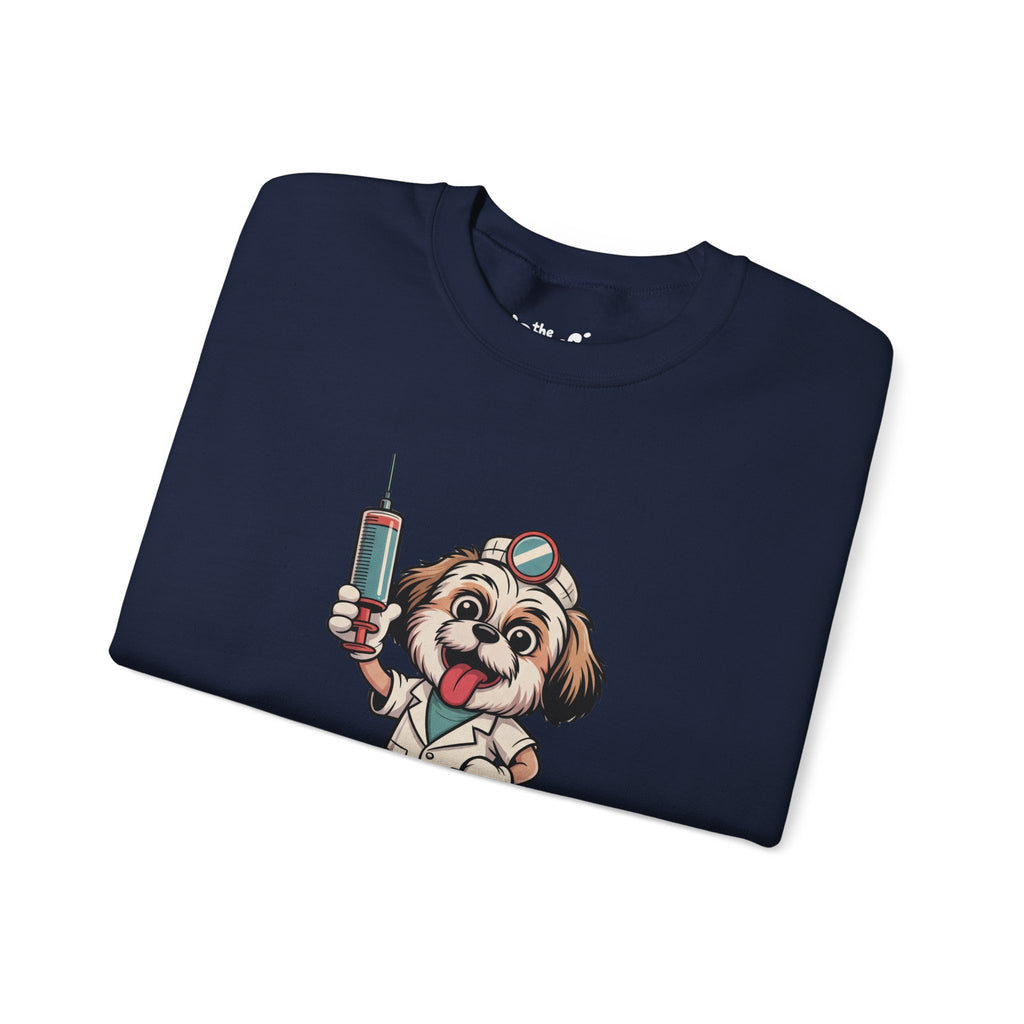 Trust Me Quack Doctor Crewneck | Dark Humor Syndicate