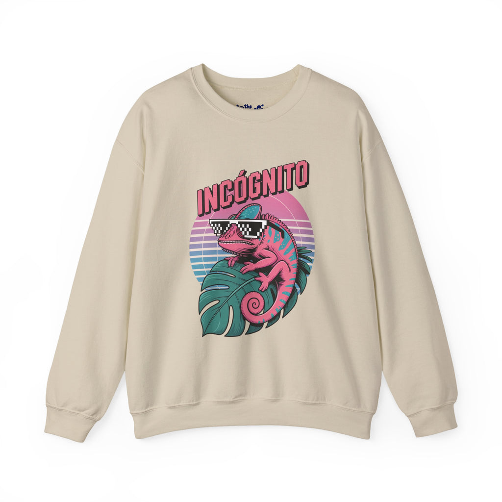 Incógnito Synthwave Covert Crewneck | The Vice Setup