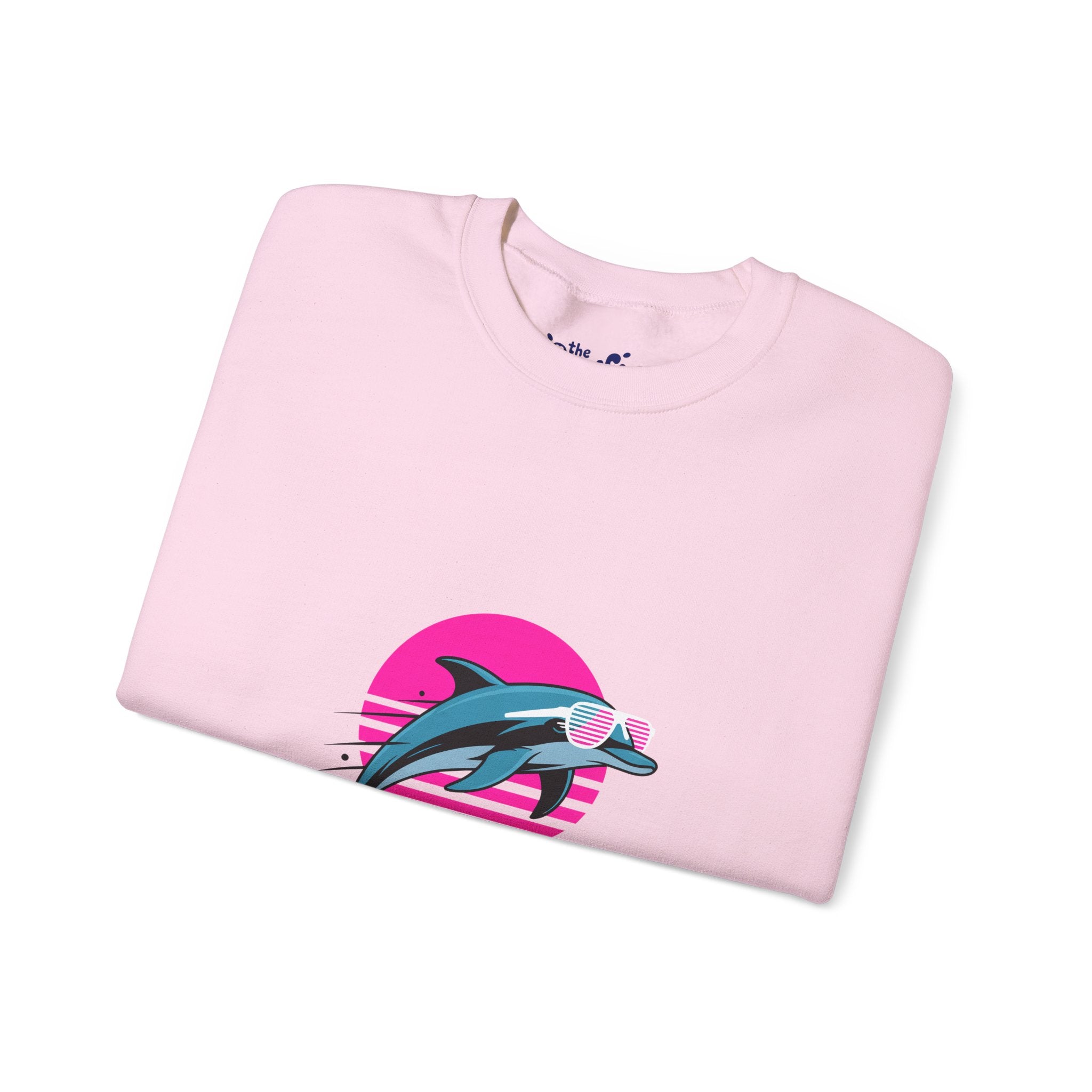 Neon Drifter Outrun Crewneck | 80s Velocity Series
