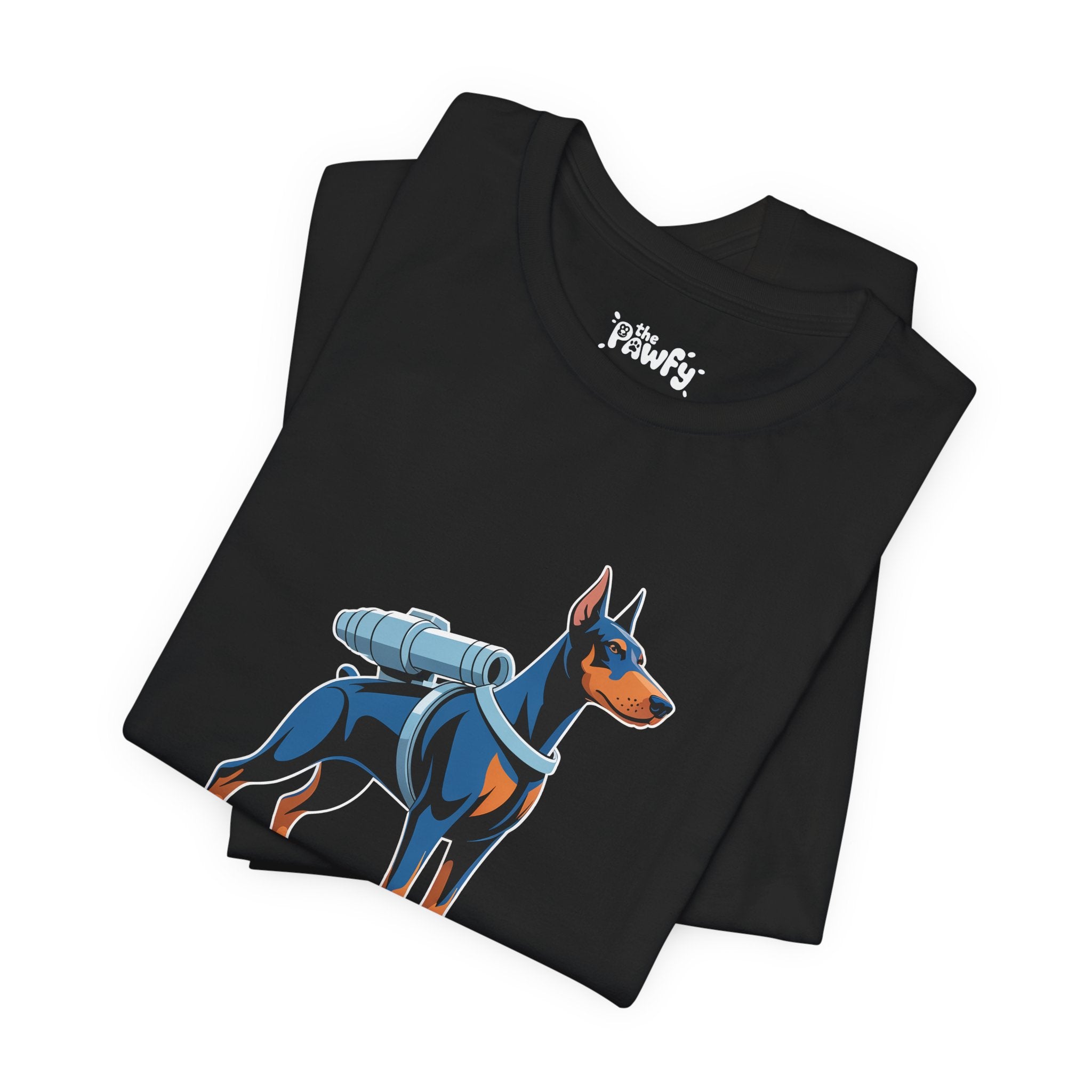 Launch Doberman Graphic T-Shirt | Futuristic Designer Toy Streetwear