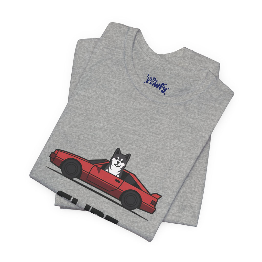 Slide Akita Graphic T-Shirt | JDM Streetwear Vector Graphic