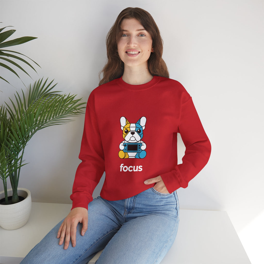 Focus Retro Gamer Crewneck | Vinyl Toy Capsule