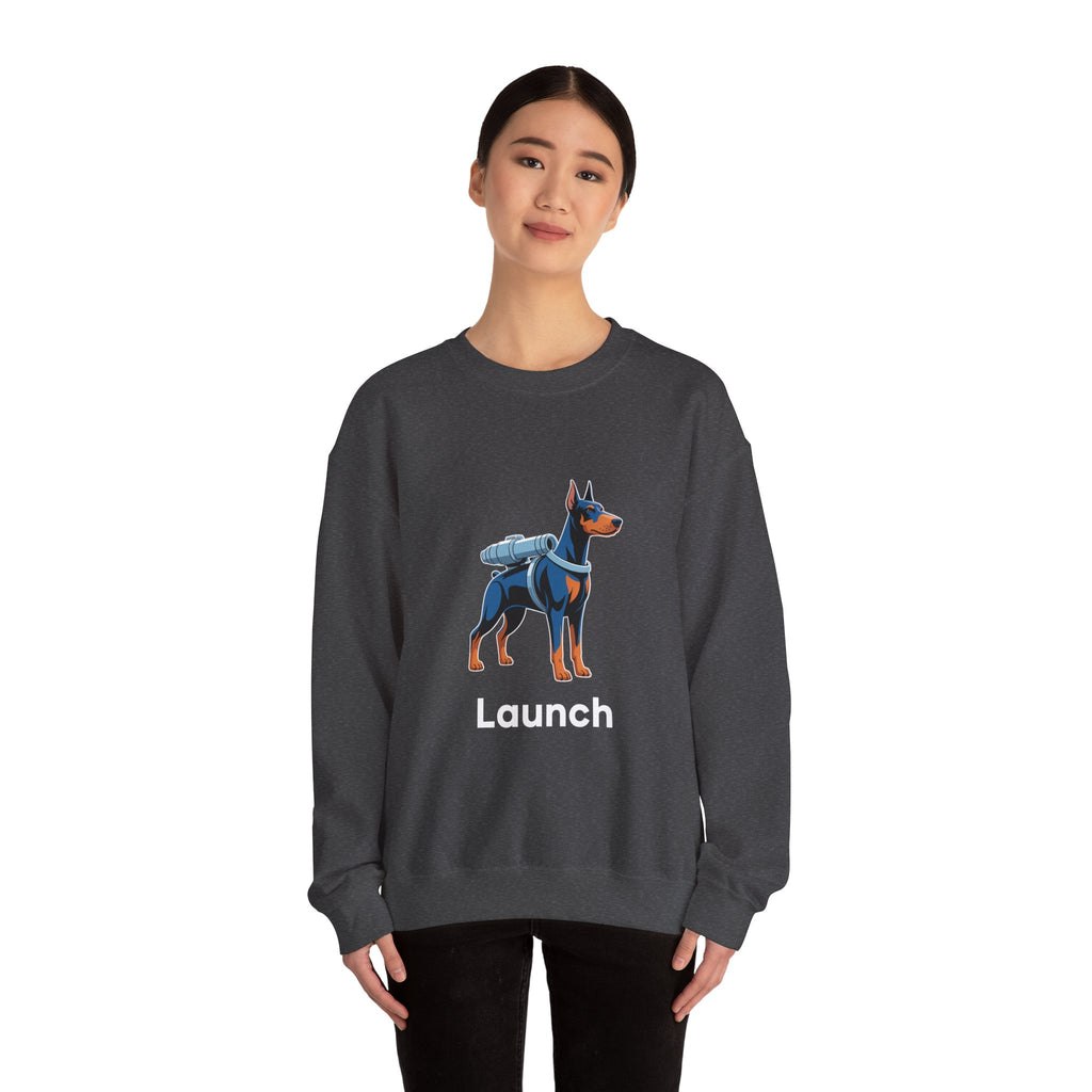 Launch Doberman Jetpack Crewneck | The Vinyl Toy Capsule