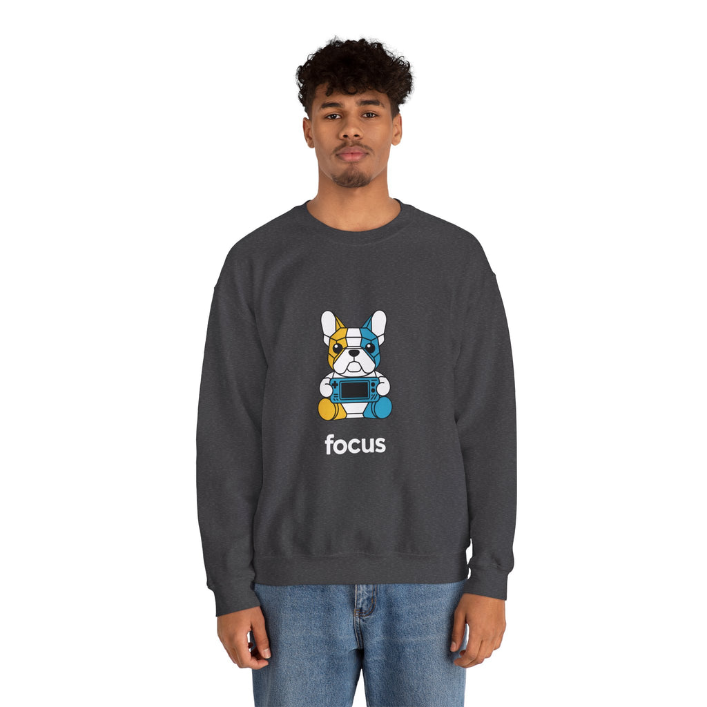 Focus Retro Gamer Crewneck | Vinyl Toy Capsule